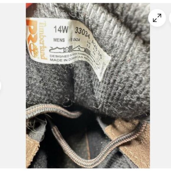 Timberland Pro Pit Boss 6 Steel Toe Work Boot Brown 33034 Mens Size 14 Wide - Picture 4 of 7